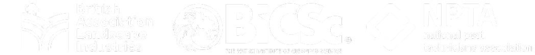 Accreditations - British Association Landscape Industries, BiCSc, NPTA